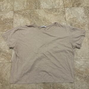 Casual Beige T-Shirt